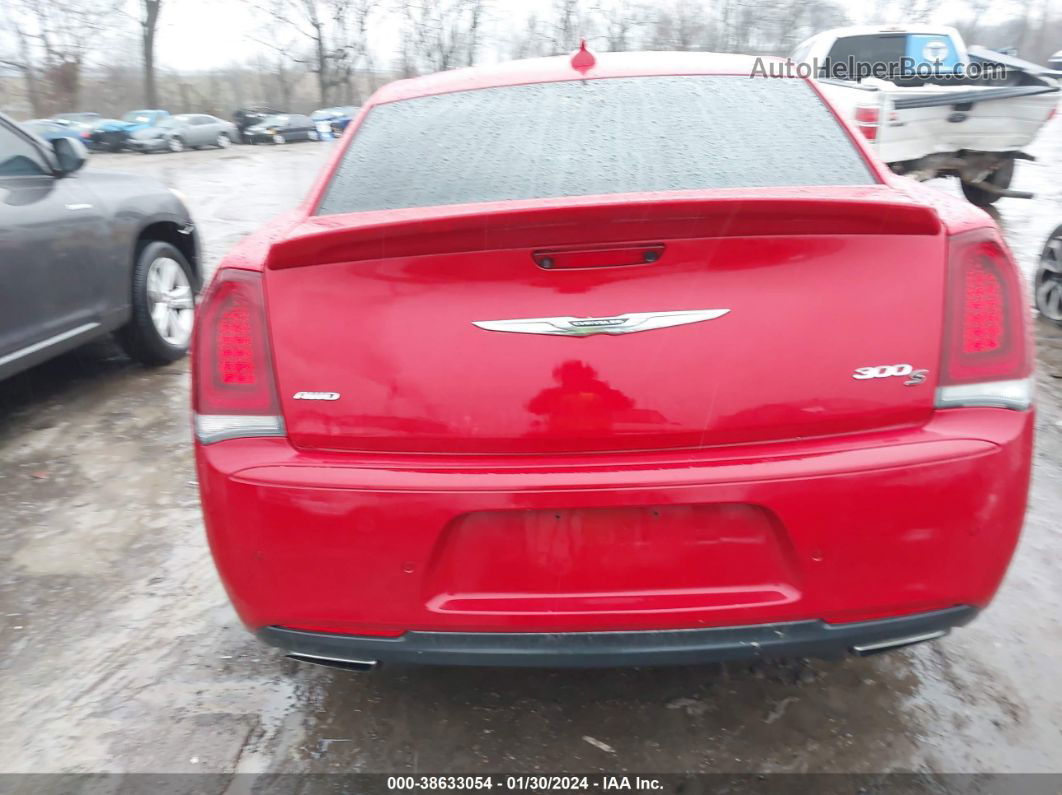 2017 Chrysler 300 300s Red vin: 2C3CCAGG8HH604064