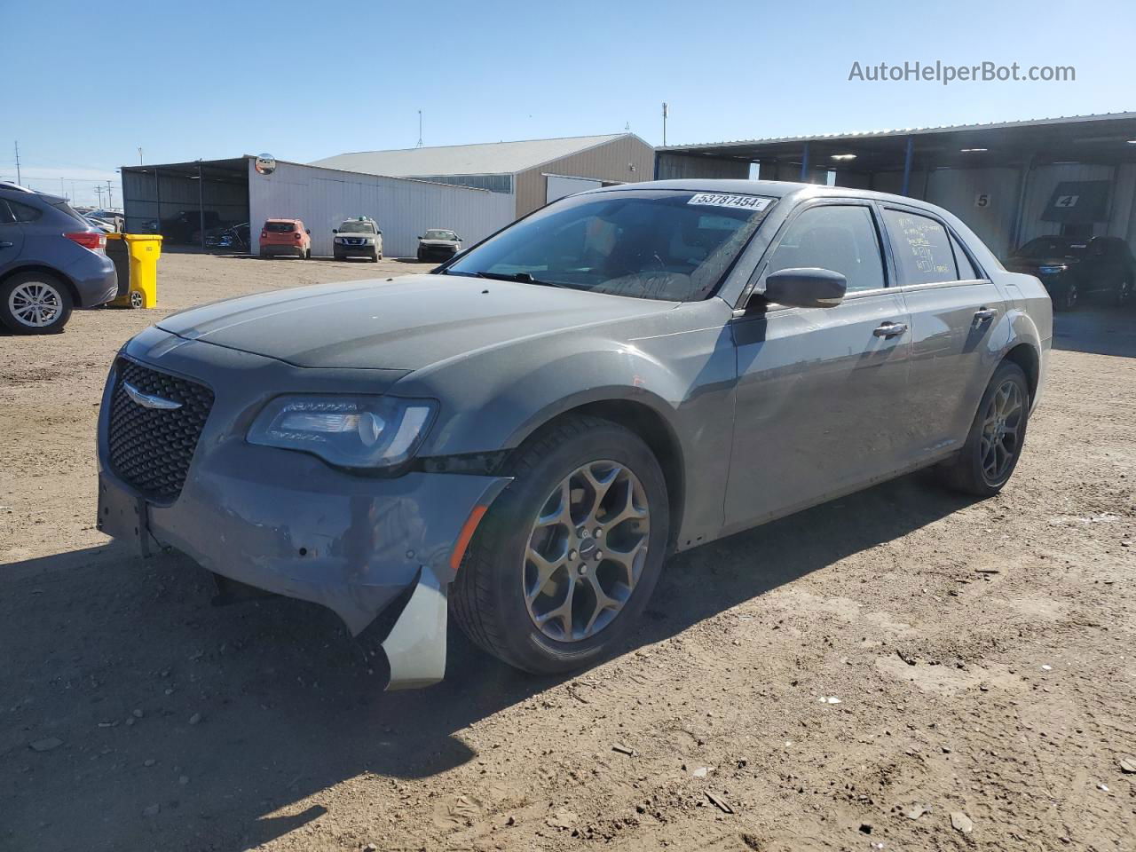 2017 Chrysler 300 S Gray vin: 2C3CCAGG8HH612892