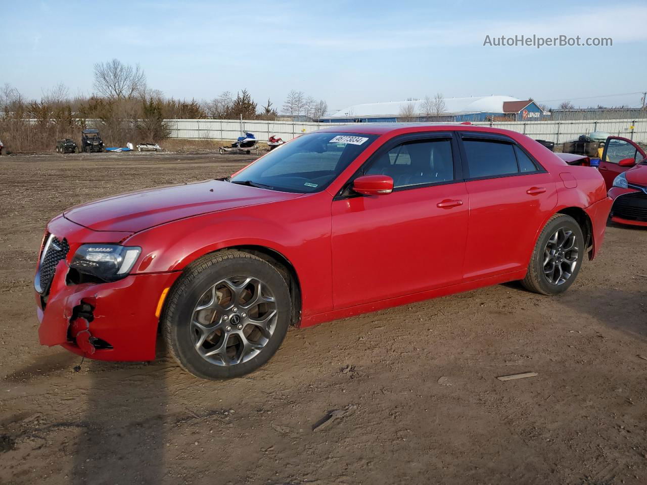 2016 Chrysler 300 S Red vin: 2C3CCAGG9GH144945