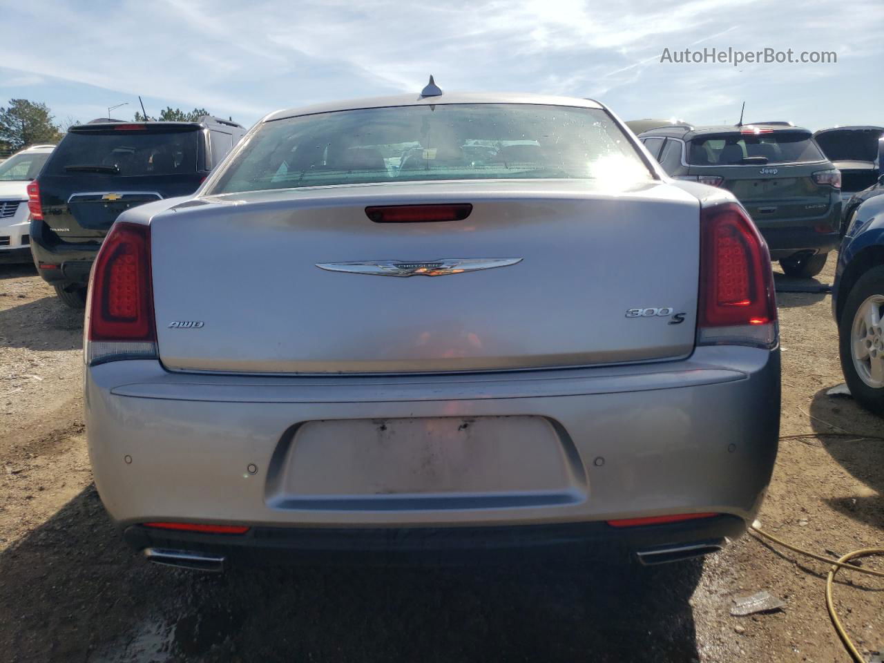2016 Chrysler 300 S Silver vin: 2C3CCAGG9GH208904