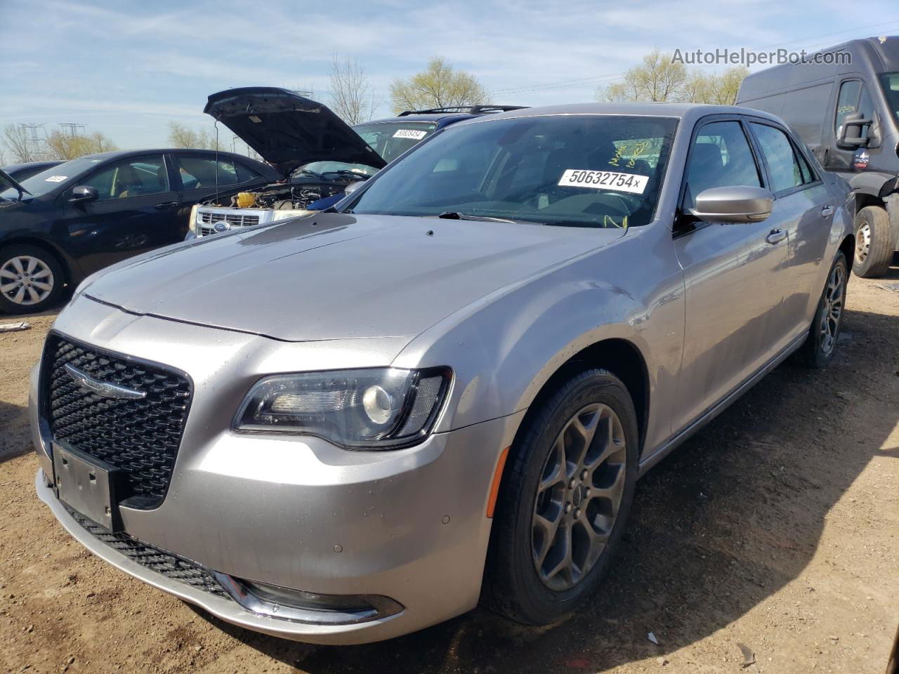 2016 Chrysler 300 S Silver vin: 2C3CCAGG9GH208904