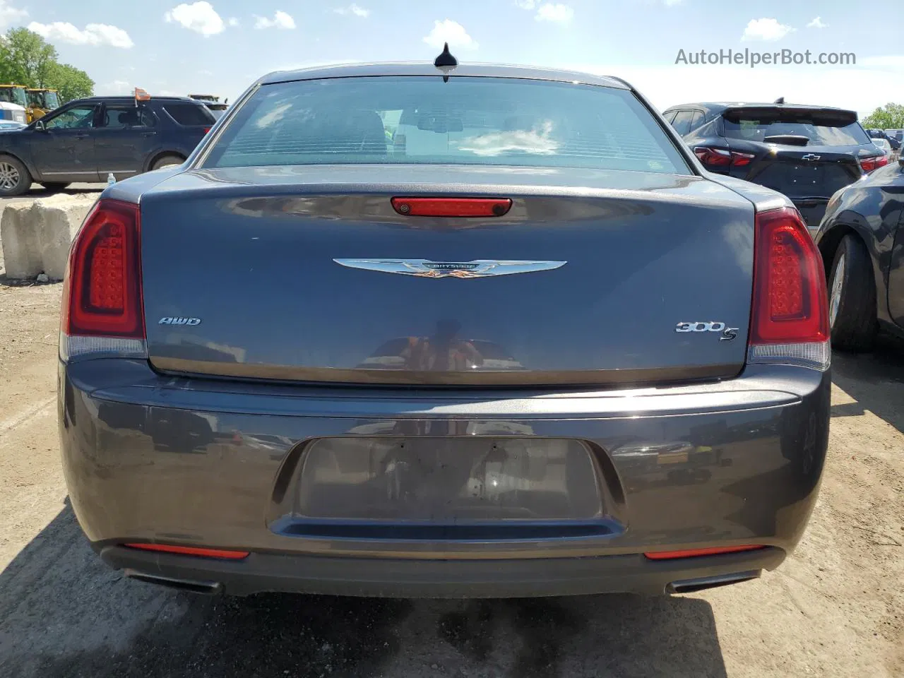 2016 Chrysler 300 S Gray vin: 2C3CCAGG9GH253311