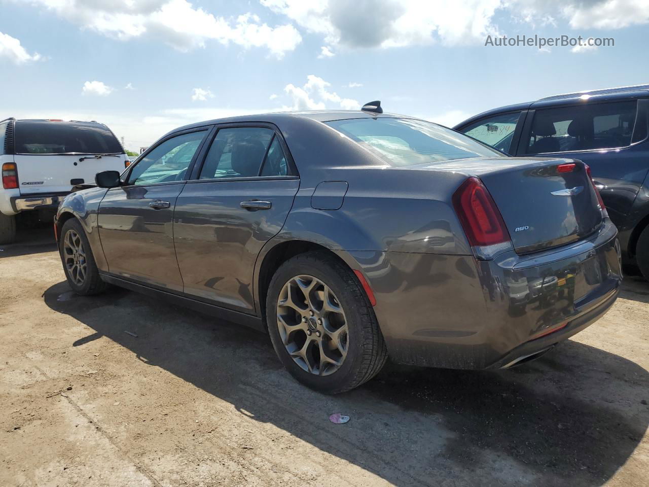 2016 Chrysler 300 S Серый vin: 2C3CCAGG9GH253311