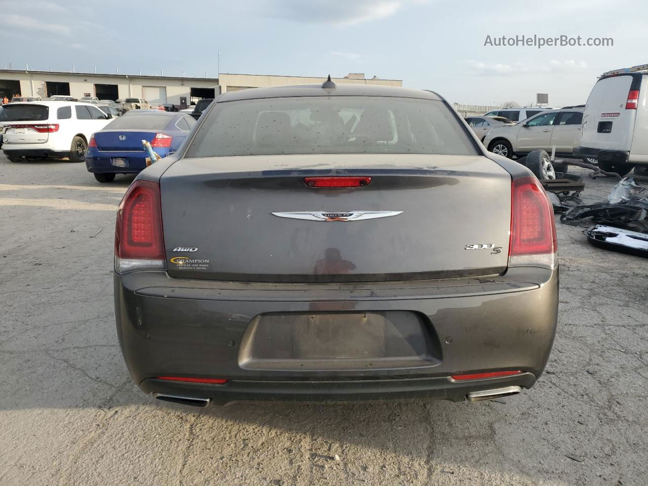 2016 Chrysler 300 S Gray vin: 2C3CCAGG9GH298703