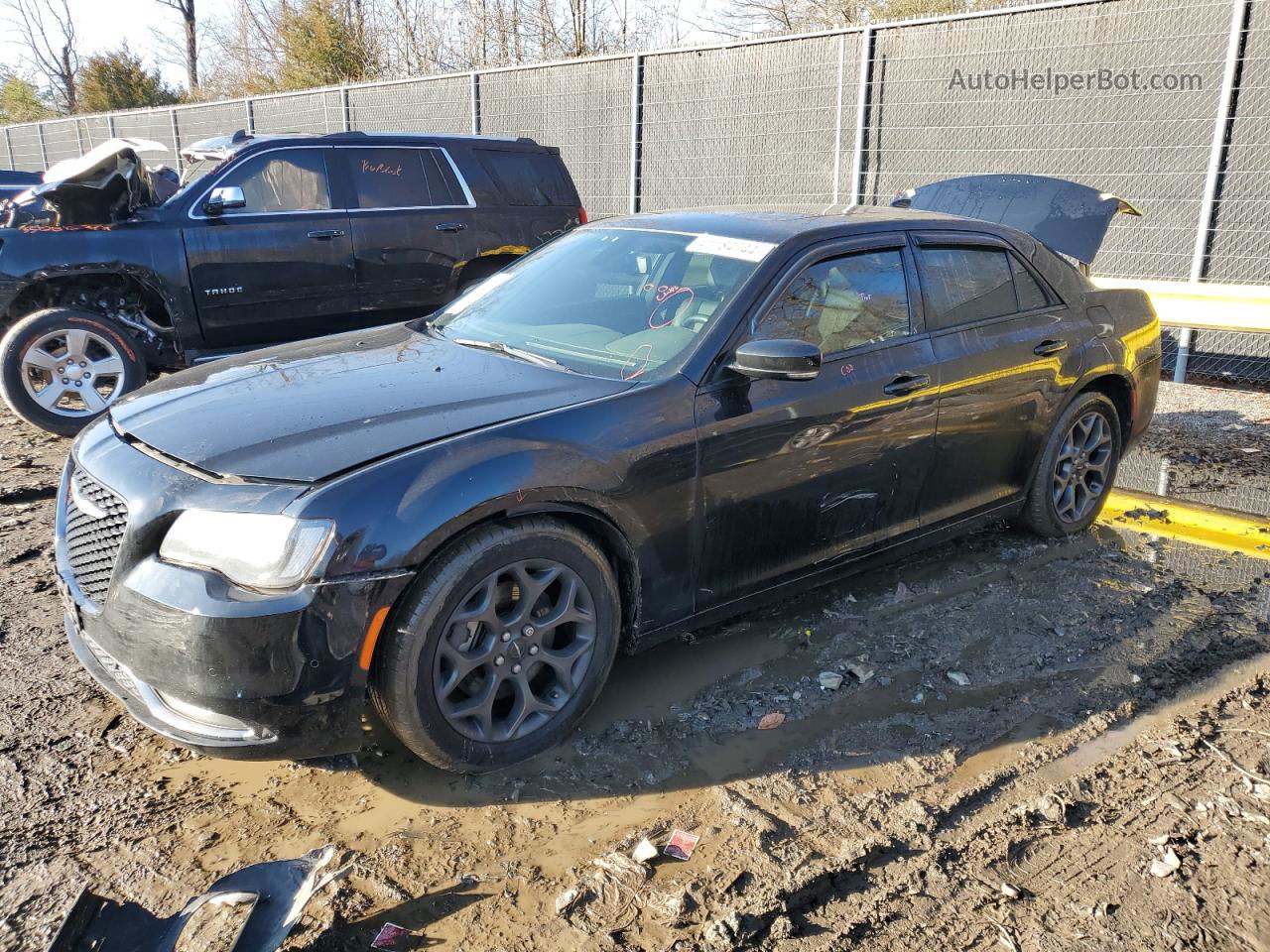 2017 Chrysler 300 S Black vin: 2C3CCAGG9HH534963