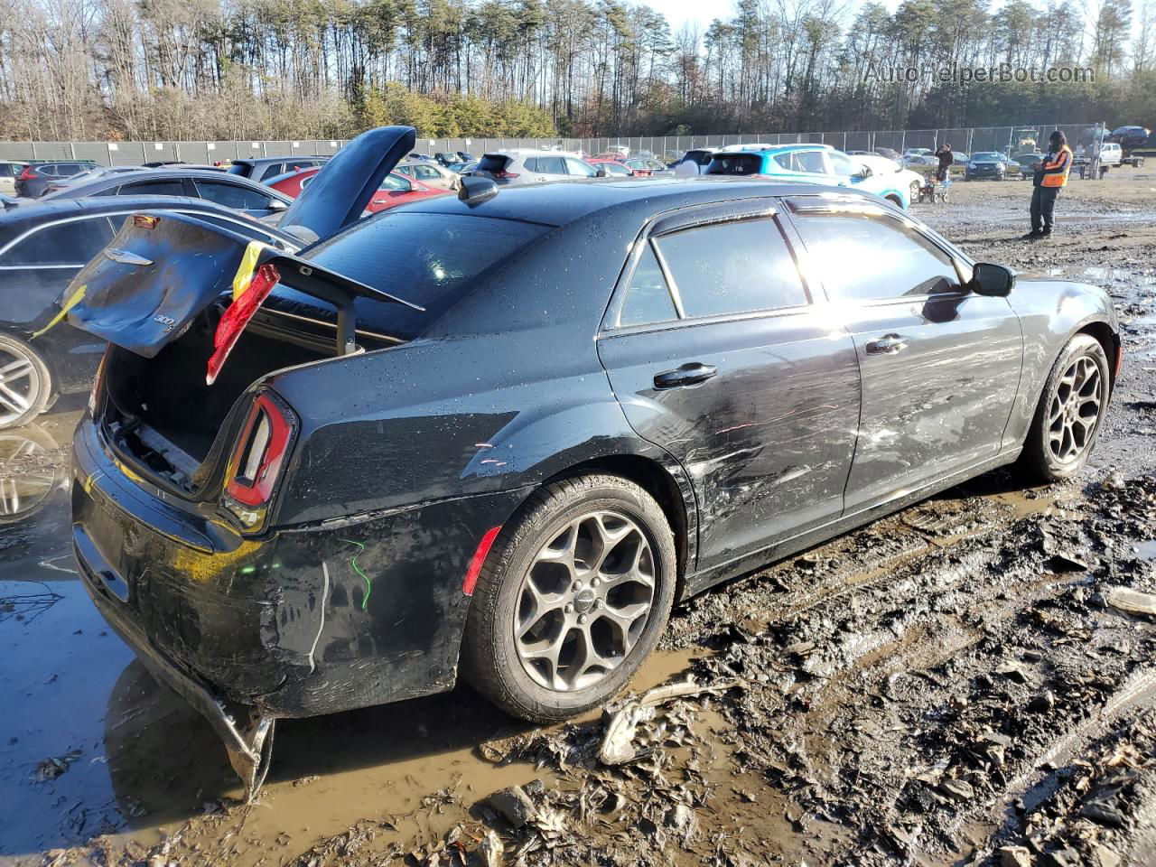 2017 Chrysler 300 S Black vin: 2C3CCAGG9HH534963