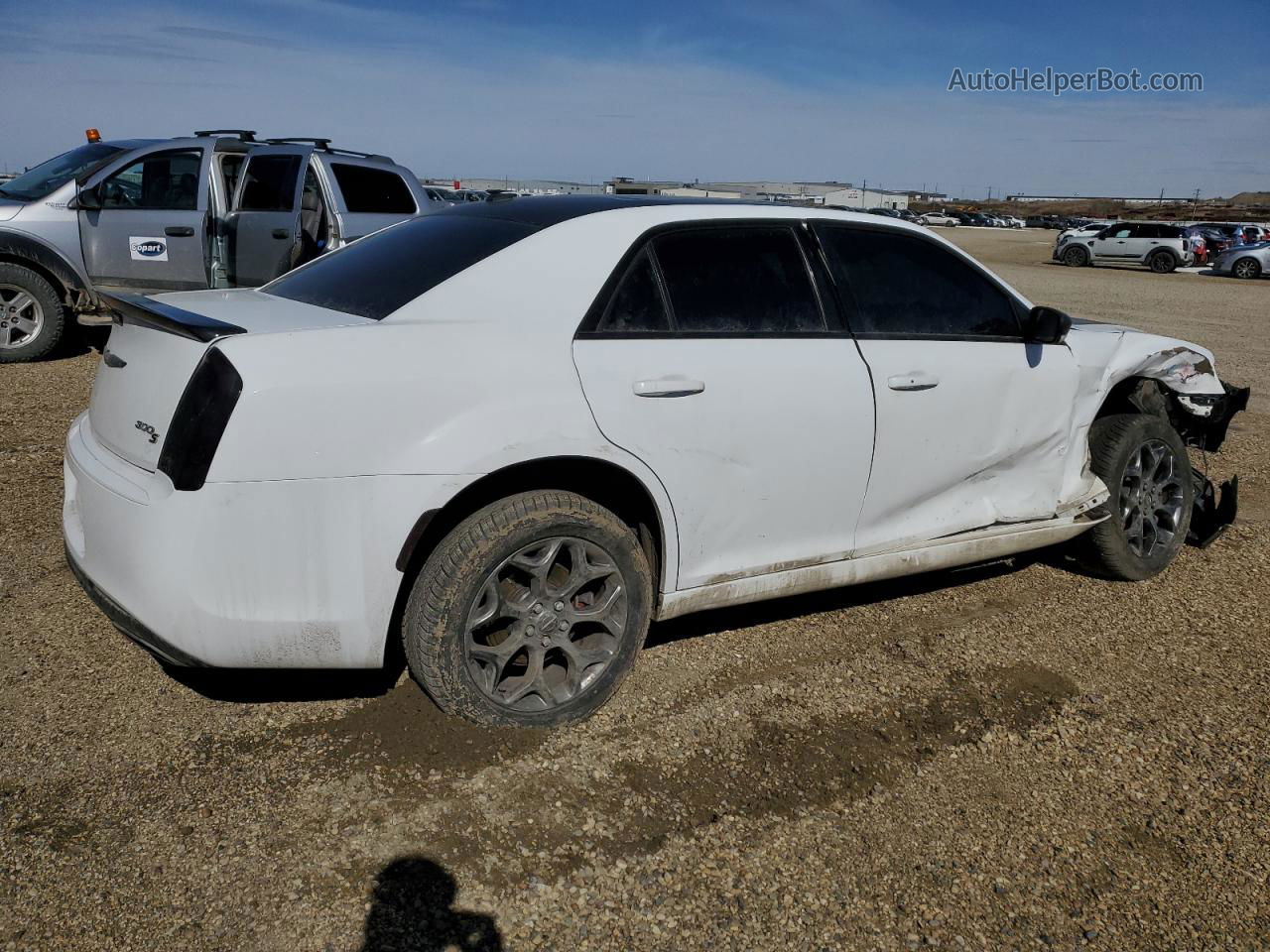 2017 Chrysler 300 S Белый vin: 2C3CCAGG9HH585802