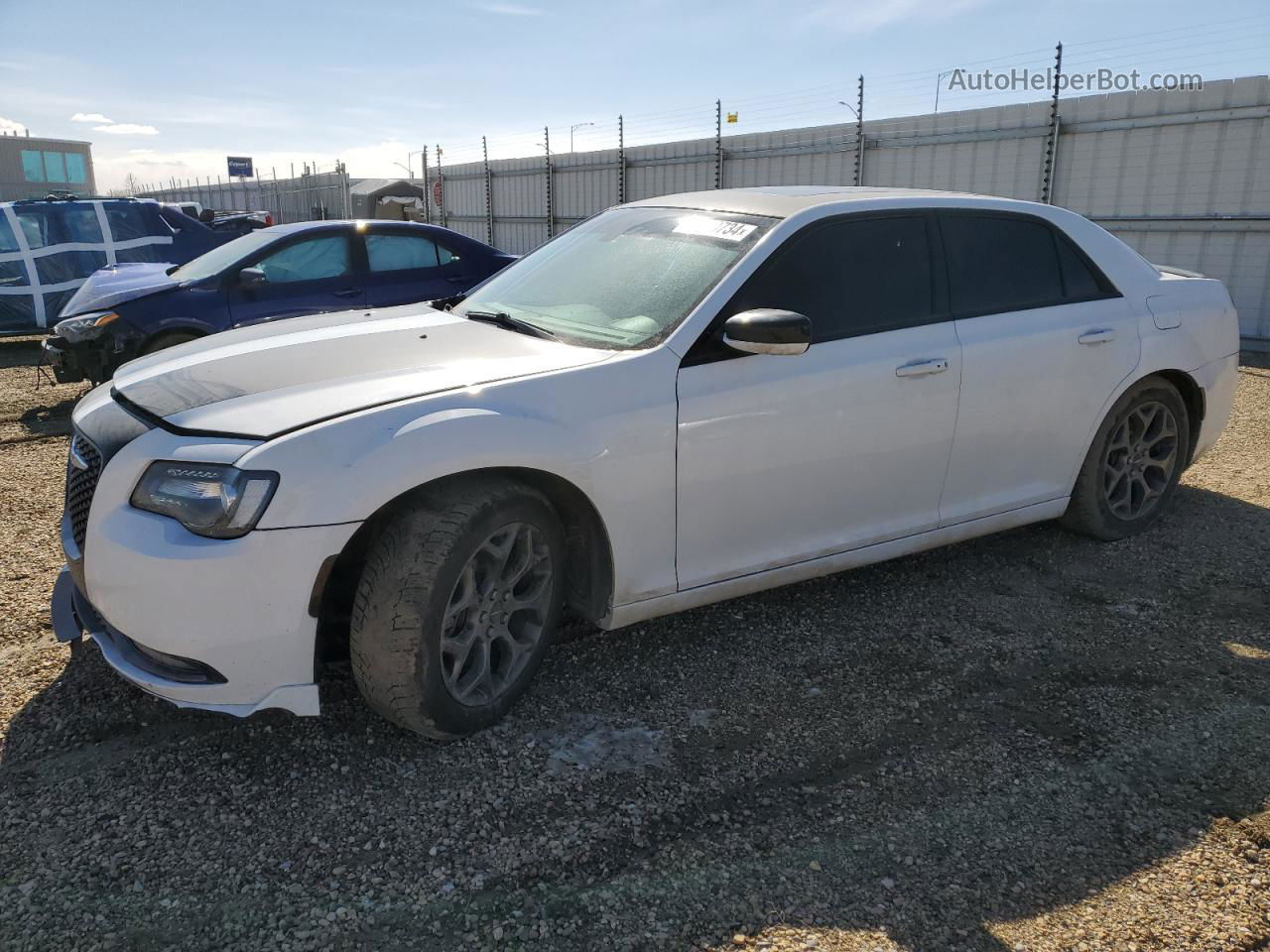 2017 Chrysler 300 S White vin: 2C3CCAGG9HH585802