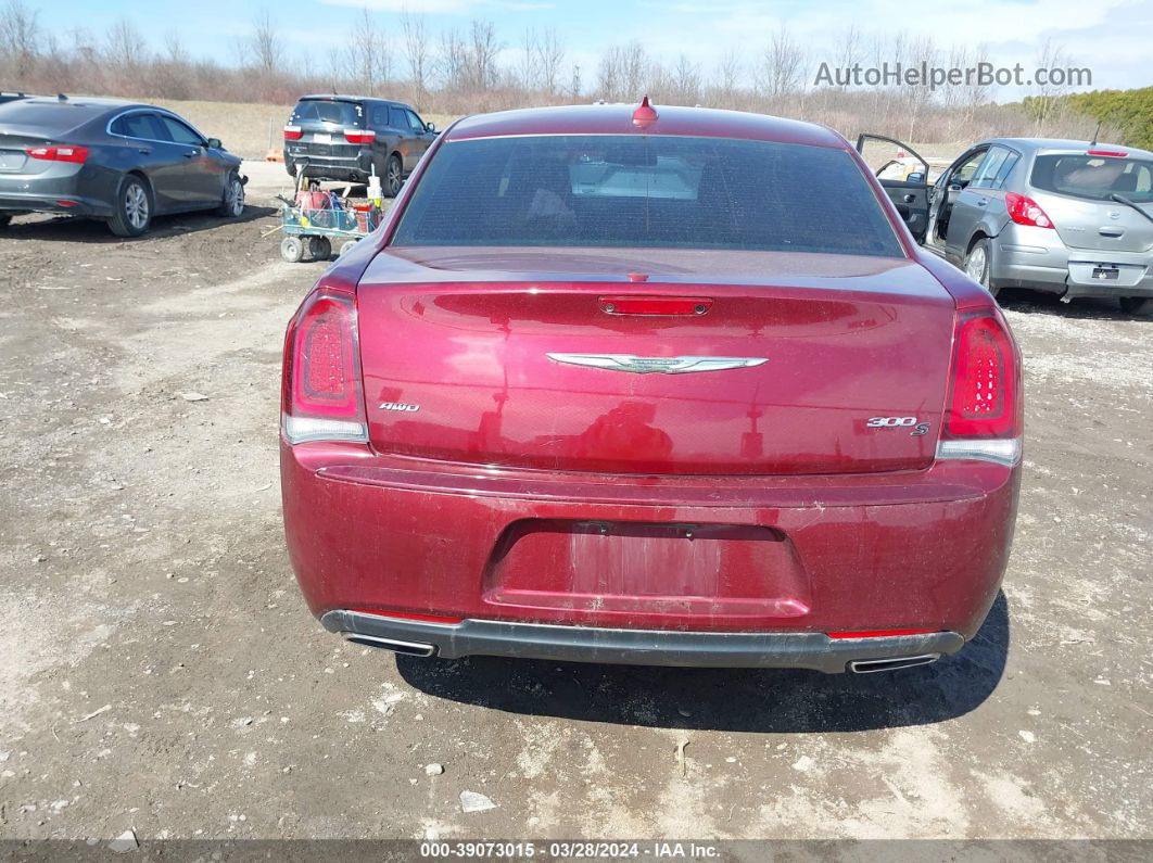 2019 Chrysler 300 300s Awd Red vin: 2C3CCAGG9KH648808