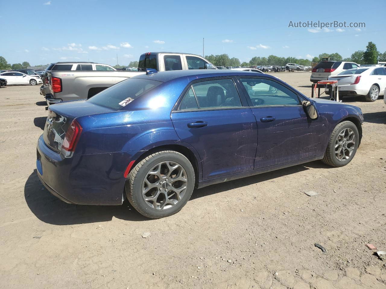 2016 Chrysler 300 S Blue vin: 2C3CCAGGXGH142217