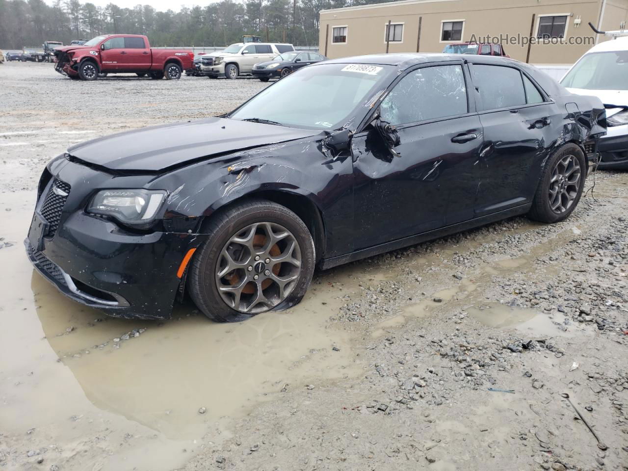 2016 Chrysler 300 S Черный vin: 2C3CCAGGXGH162094