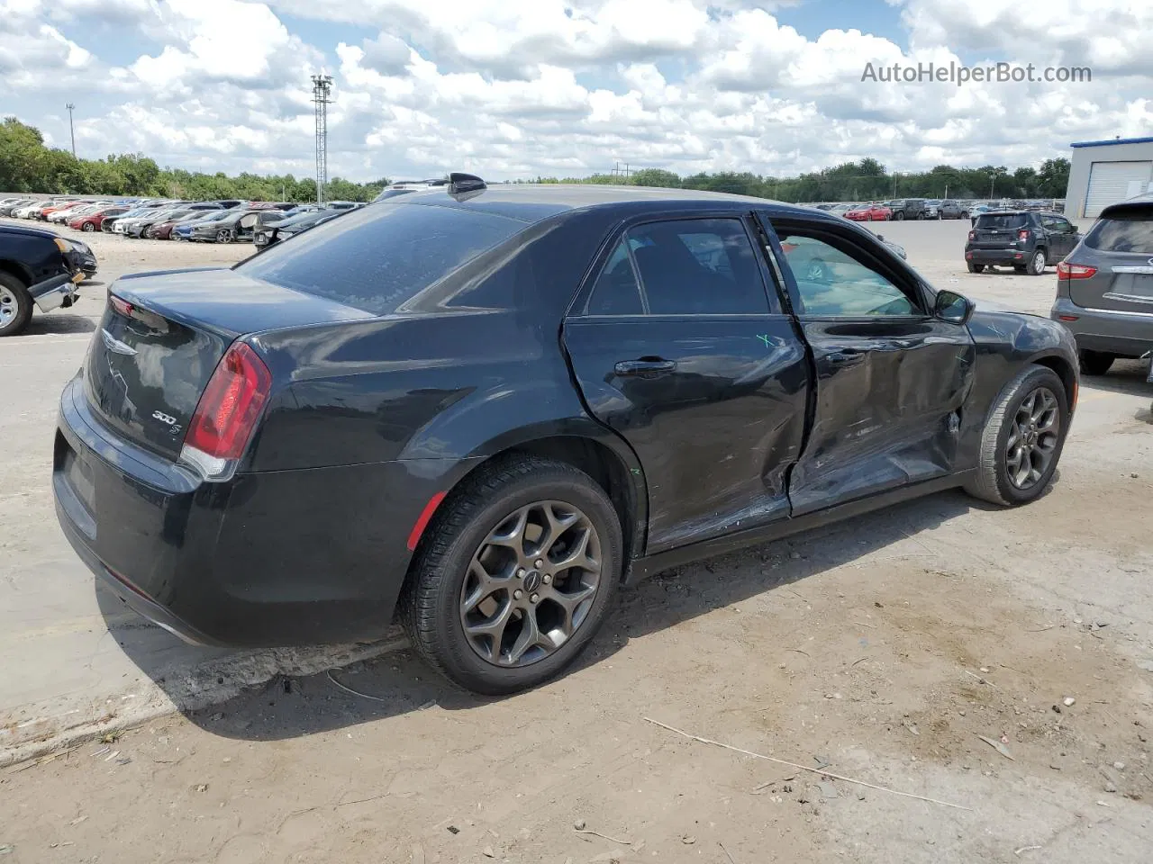 2016 Chrysler 300 S Черный vin: 2C3CCAGGXGH191319