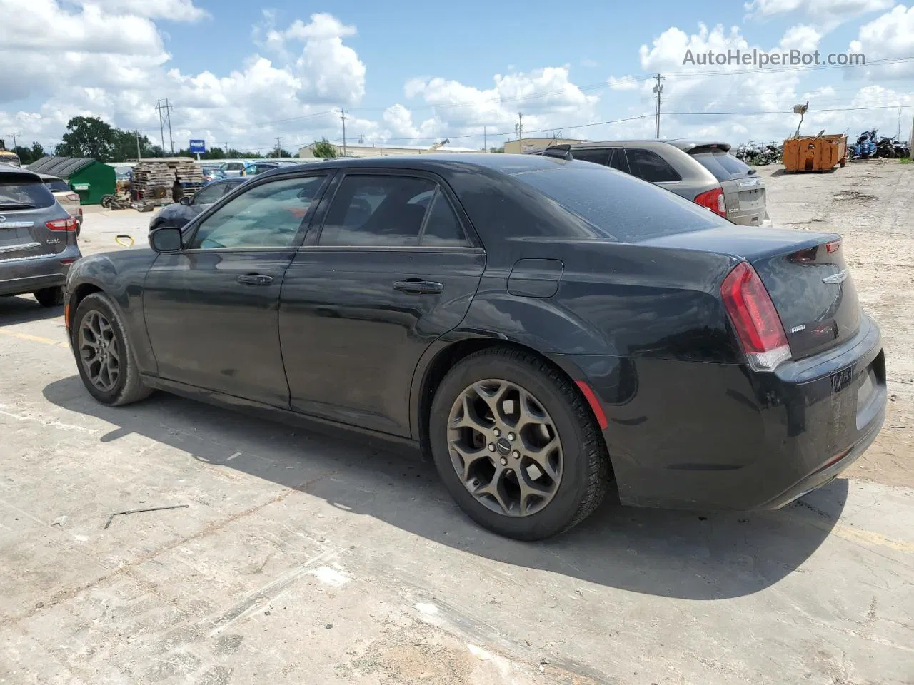 2016 Chrysler 300 S Черный vin: 2C3CCAGGXGH191319