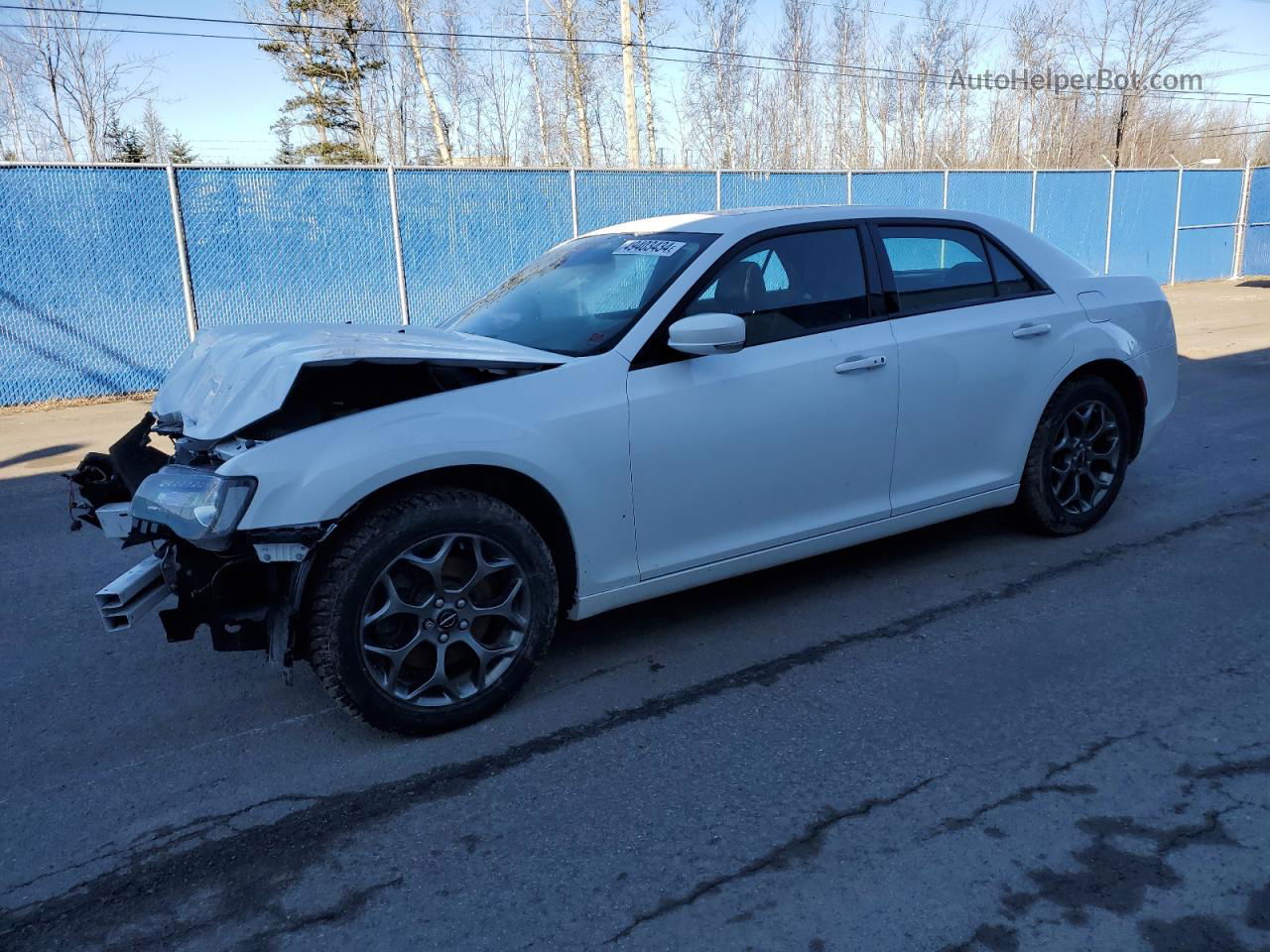 2016 Chrysler 300 S White vin: 2C3CCAGGXGH209205