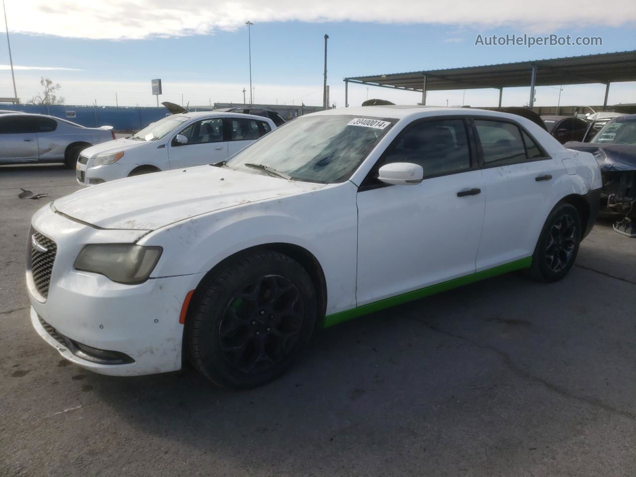 2016 Chrysler 300 S White vin: 2C3CCAGGXGH298709