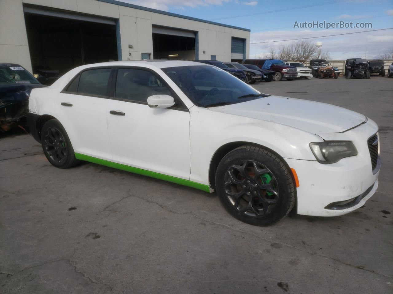 2016 Chrysler 300 S White vin: 2C3CCAGGXGH298709