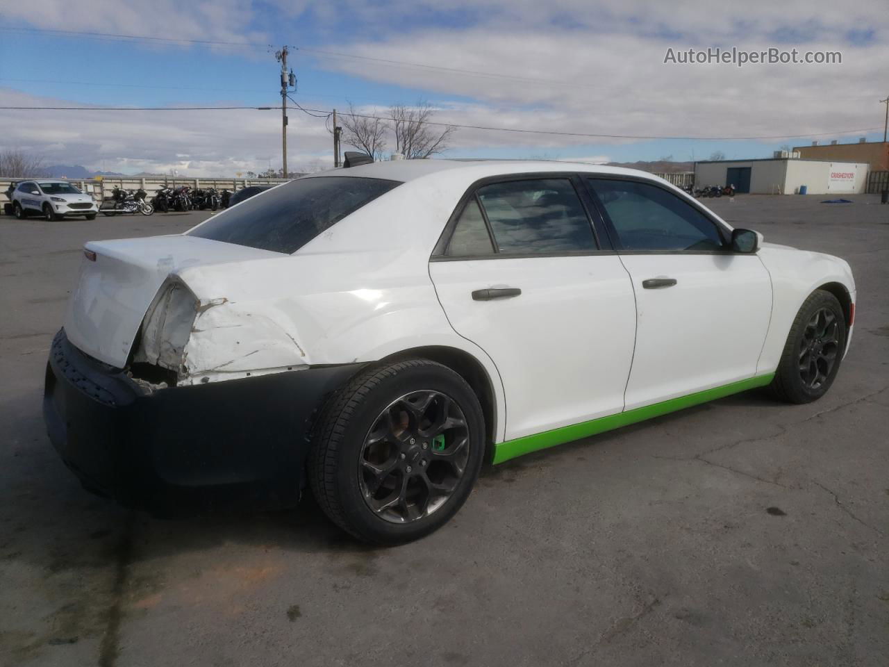 2016 Chrysler 300 S White vin: 2C3CCAGGXGH298709