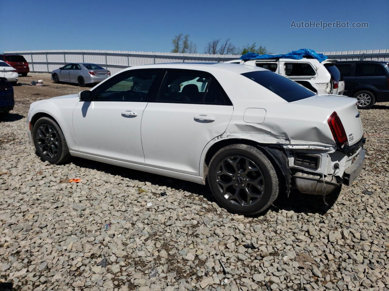 2016 Chrysler 300 S Белый vin: 2C3CCAGGXGH311443