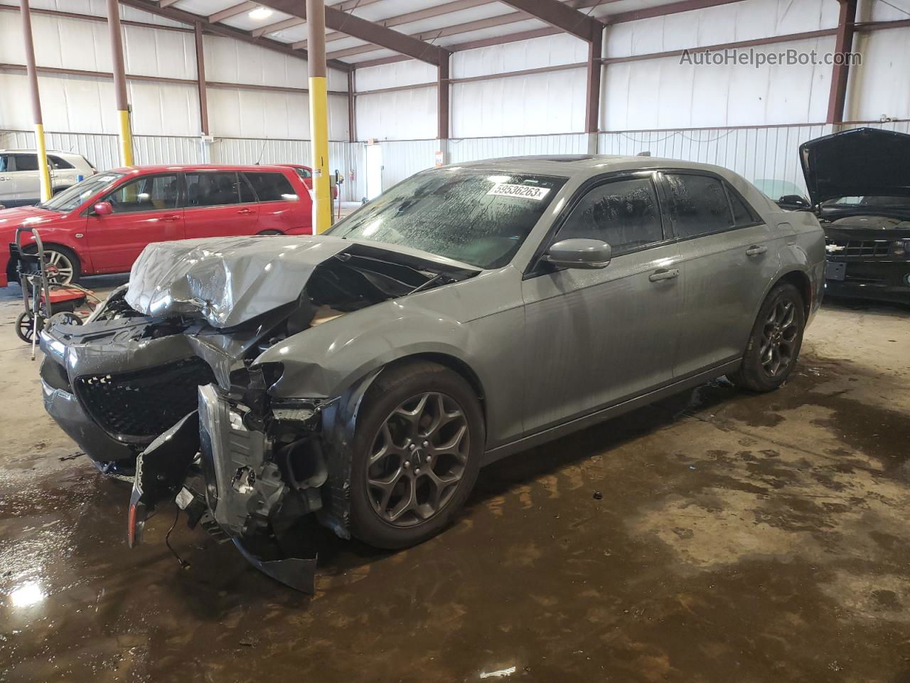 2017 Chrysler 300 S Gray vin: 2C3CCAGGXHH597652