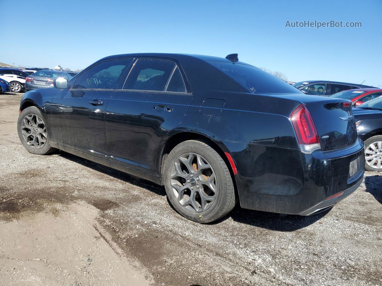 2017 Chrysler 300 S Черный vin: 2C3CCAGGXHH648437