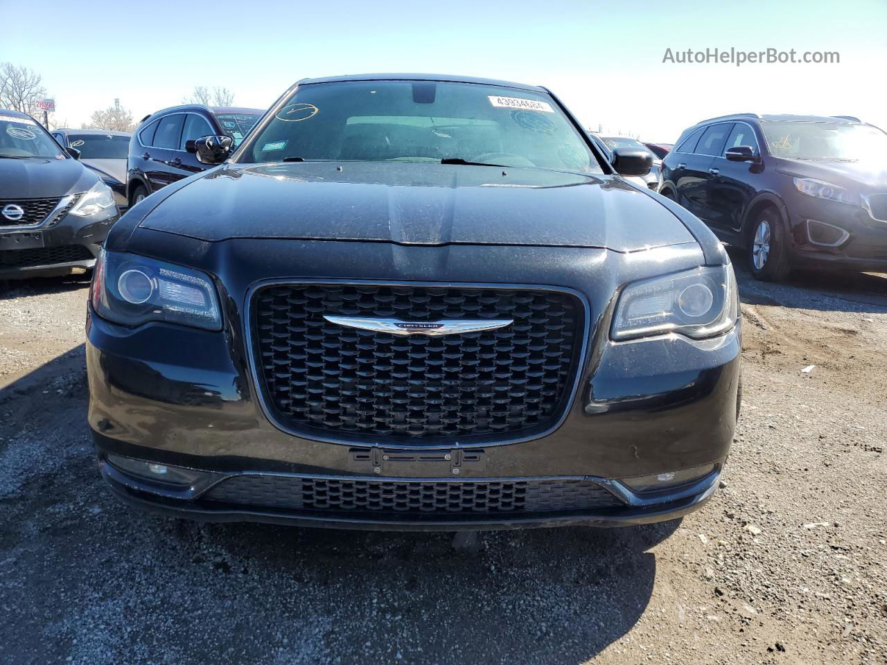 2017 Chrysler 300 S Черный vin: 2C3CCAGGXHH648437