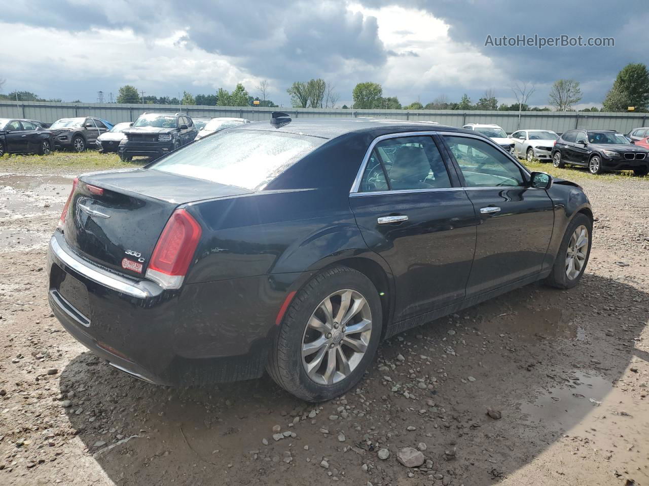 2016 Chrysler 300c  Черный vin: 2C3CCAKG0GH145098