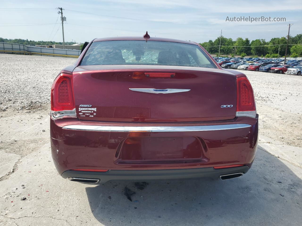 2019 Chrysler 300 Limited Maroon vin: 2C3CCAKG1KH689909