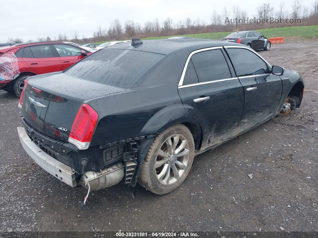 2019 Chrysler 300 Limited Awd Black vin: 2C3CCAKG2KH722643