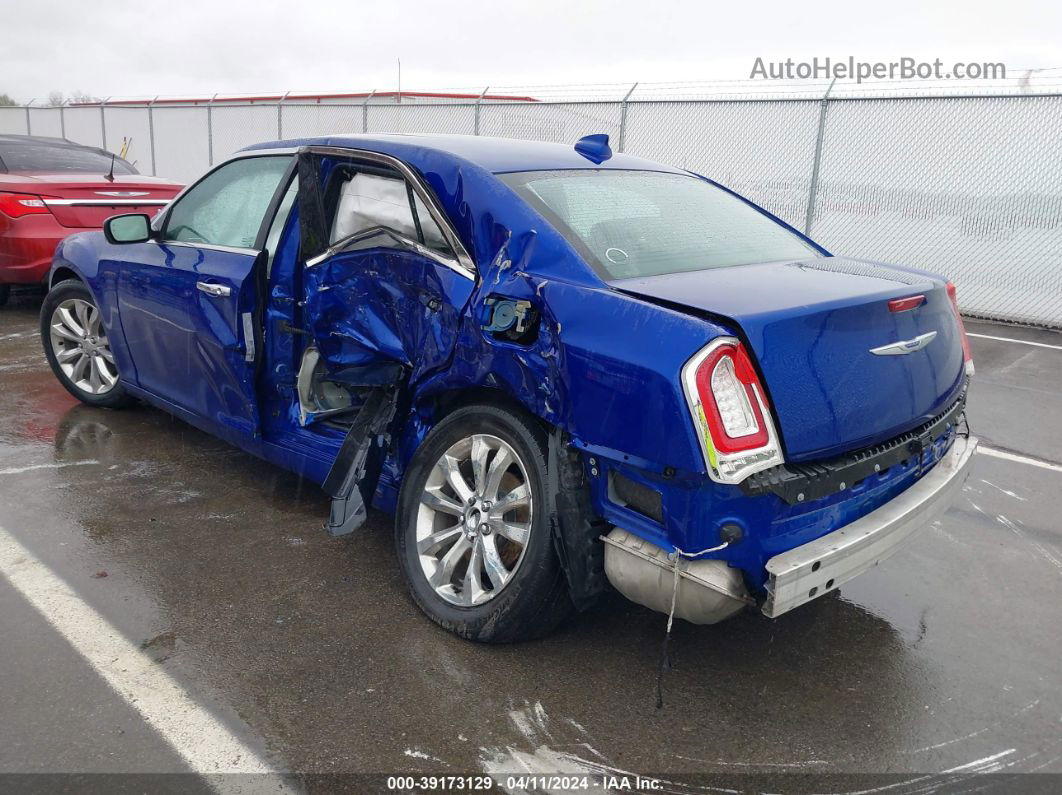 2019 Chrysler 300 Limited Awd Blue vin: 2C3CCAKG2KH722786