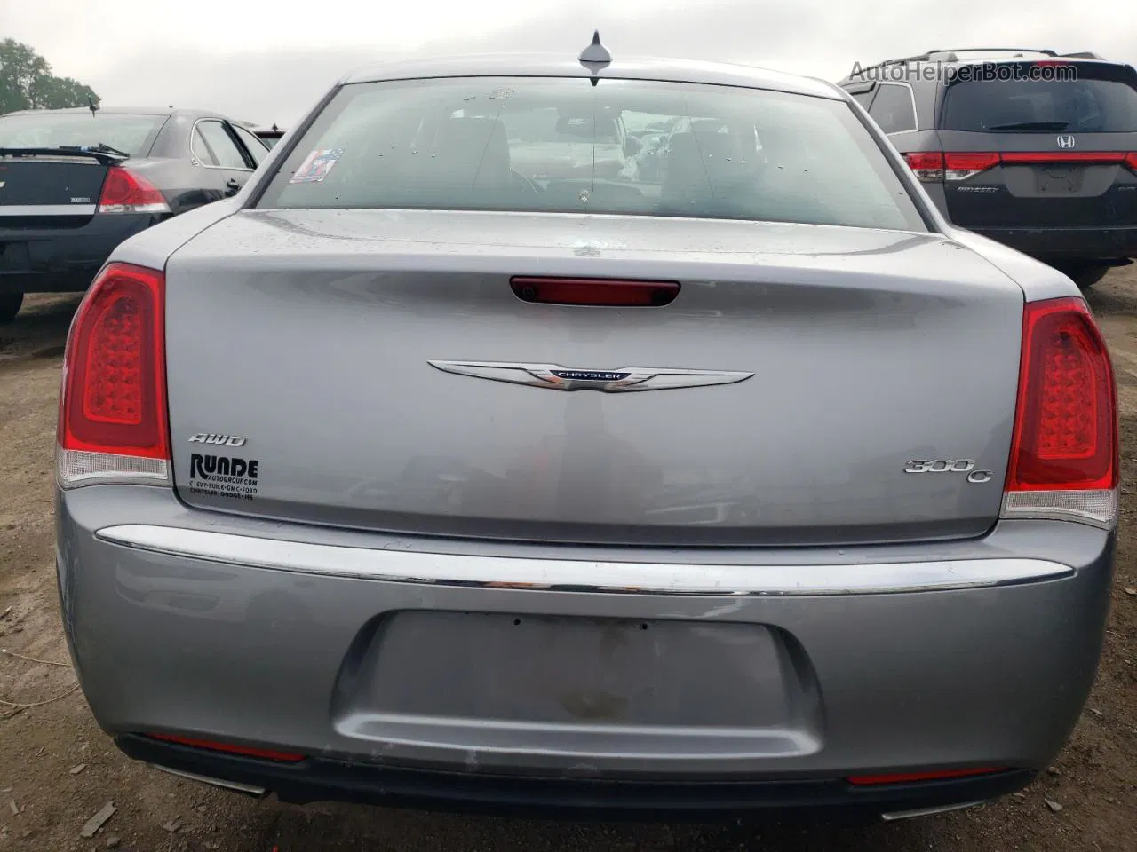 2016 Chrysler 300c  Gray vin: 2C3CCAKG3GH344159