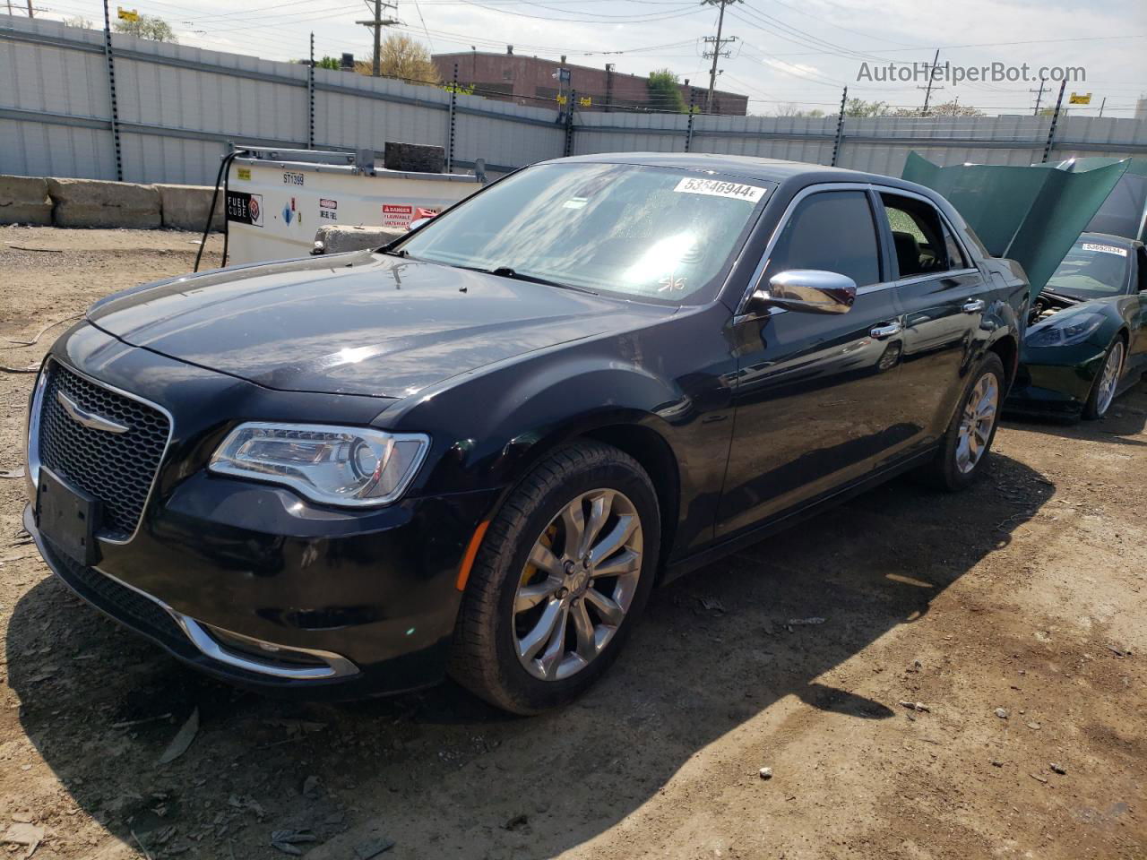 2017 Chrysler 300c  Black vin: 2C3CCAKG3HH622169