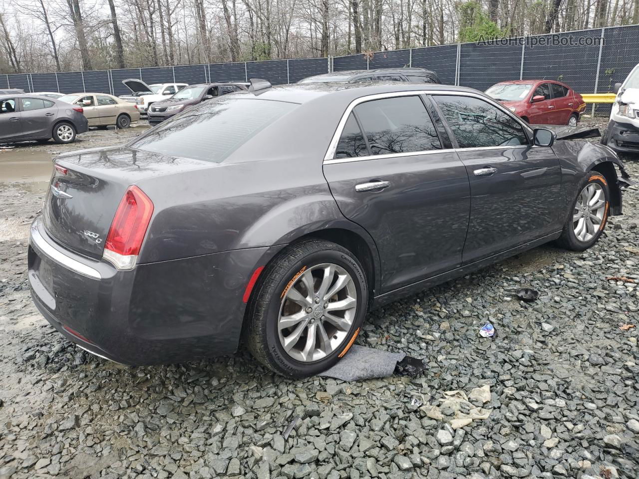 2017 Chrysler 300c  Gray vin: 2C3CCAKG4HH571278