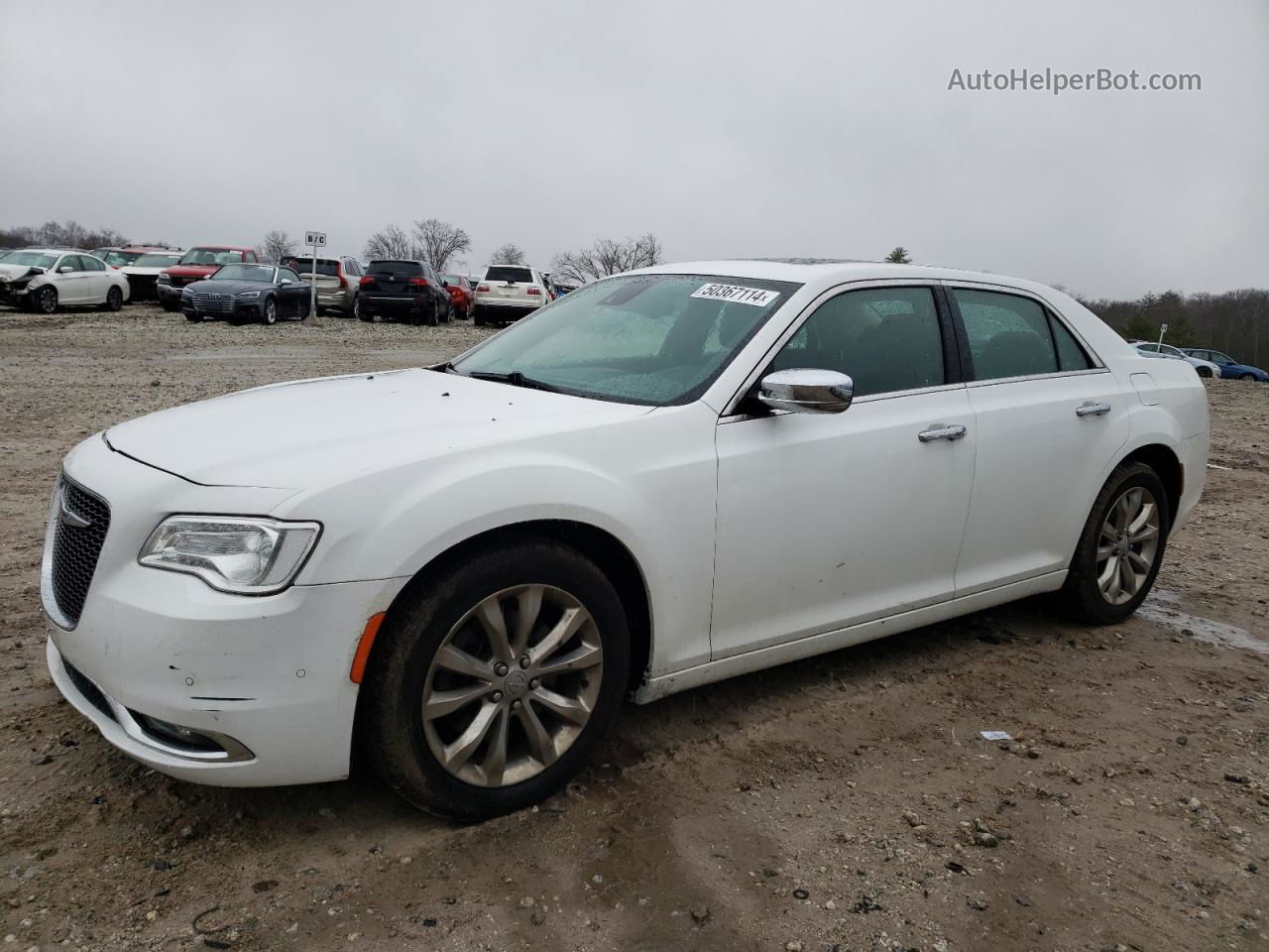 2019 Chrysler 300 Limited Белый vin: 2C3CCAKG4KH706167