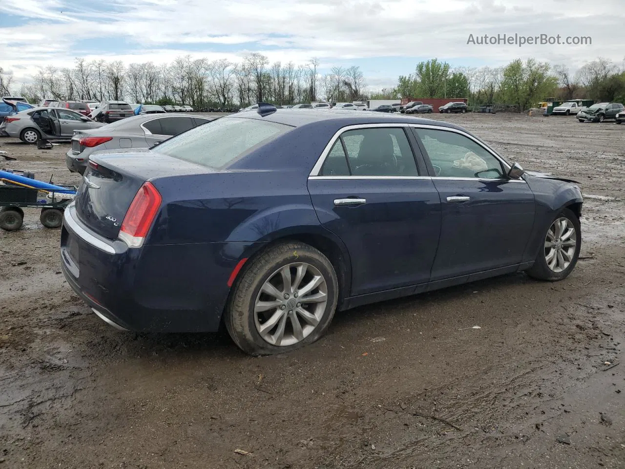 2016 Chrysler 300c  Blue vin: 2C3CCAKG5GH142178