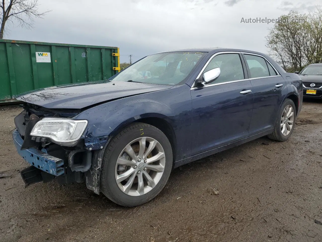 2016 Chrysler 300c  Blue vin: 2C3CCAKG5GH142178