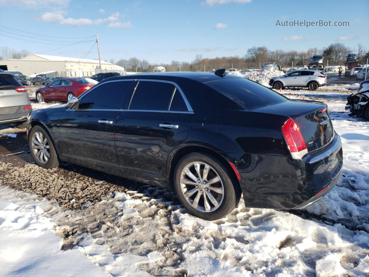 2016 Chrysler 300c  Черный vin: 2C3CCAKG7GH253041