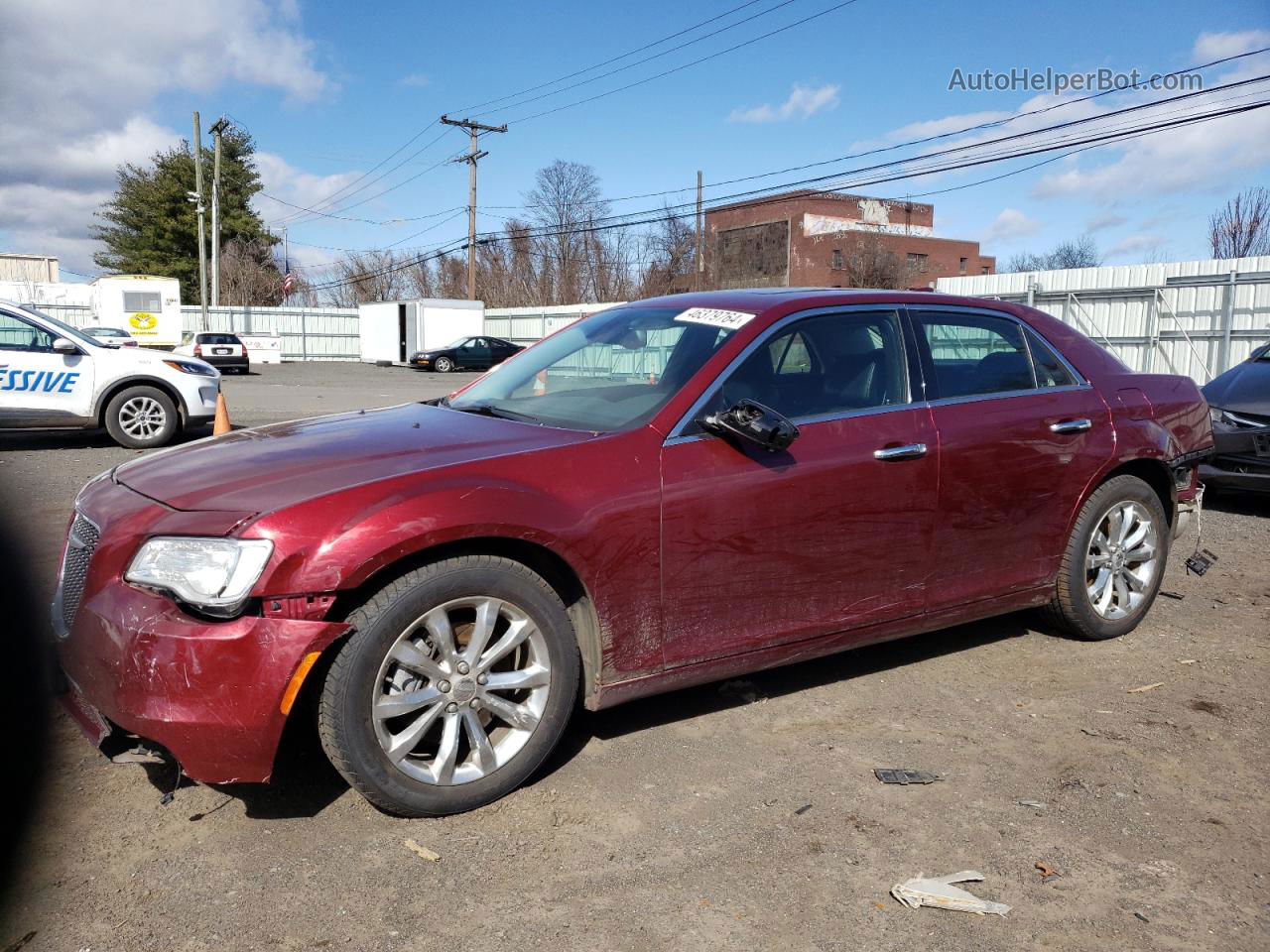 2016 Chrysler 300c  Burgundy vin: 2C3CCAKG8GH190967