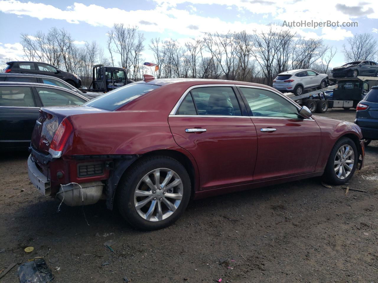 2016 Chrysler 300c  Burgundy vin: 2C3CCAKG8GH190967