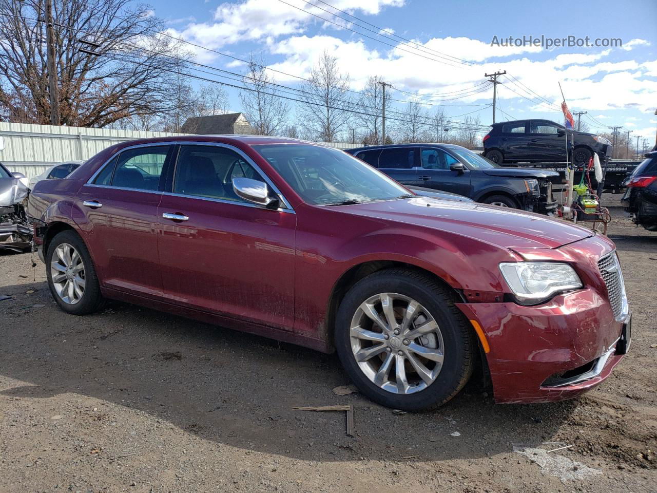 2016 Chrysler 300c  Burgundy vin: 2C3CCAKG8GH190967