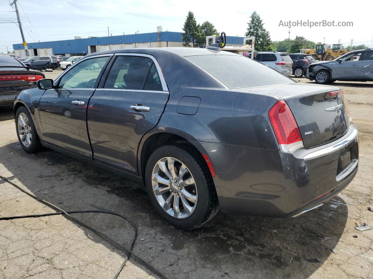 2016 Chrysler 300c  Gray vin: 2C3CCAKG8GH190984