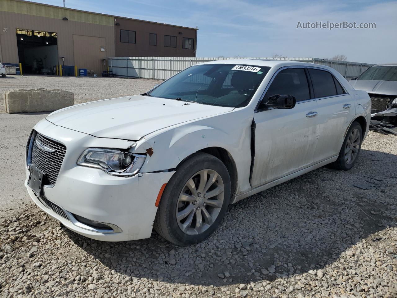 2016 Chrysler 300c  White vin: 2C3CCAKG8GH191147