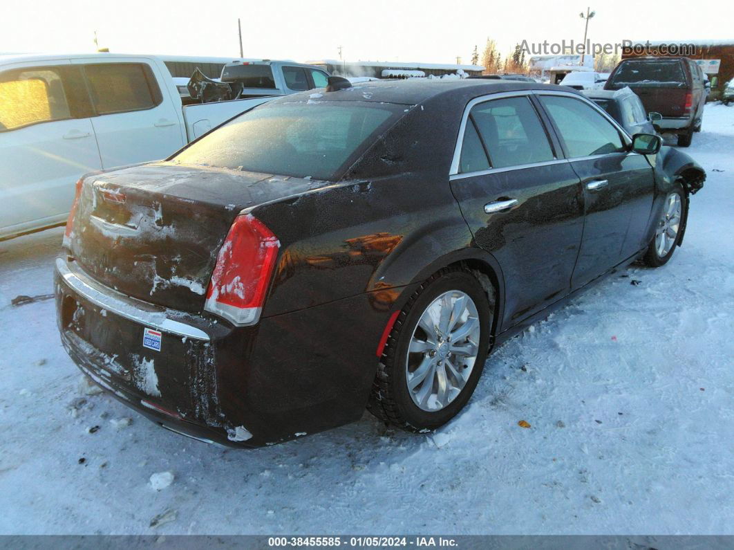 2016 Chrysler 300 300c Черный vin: 2C3CCAKG9GH244275