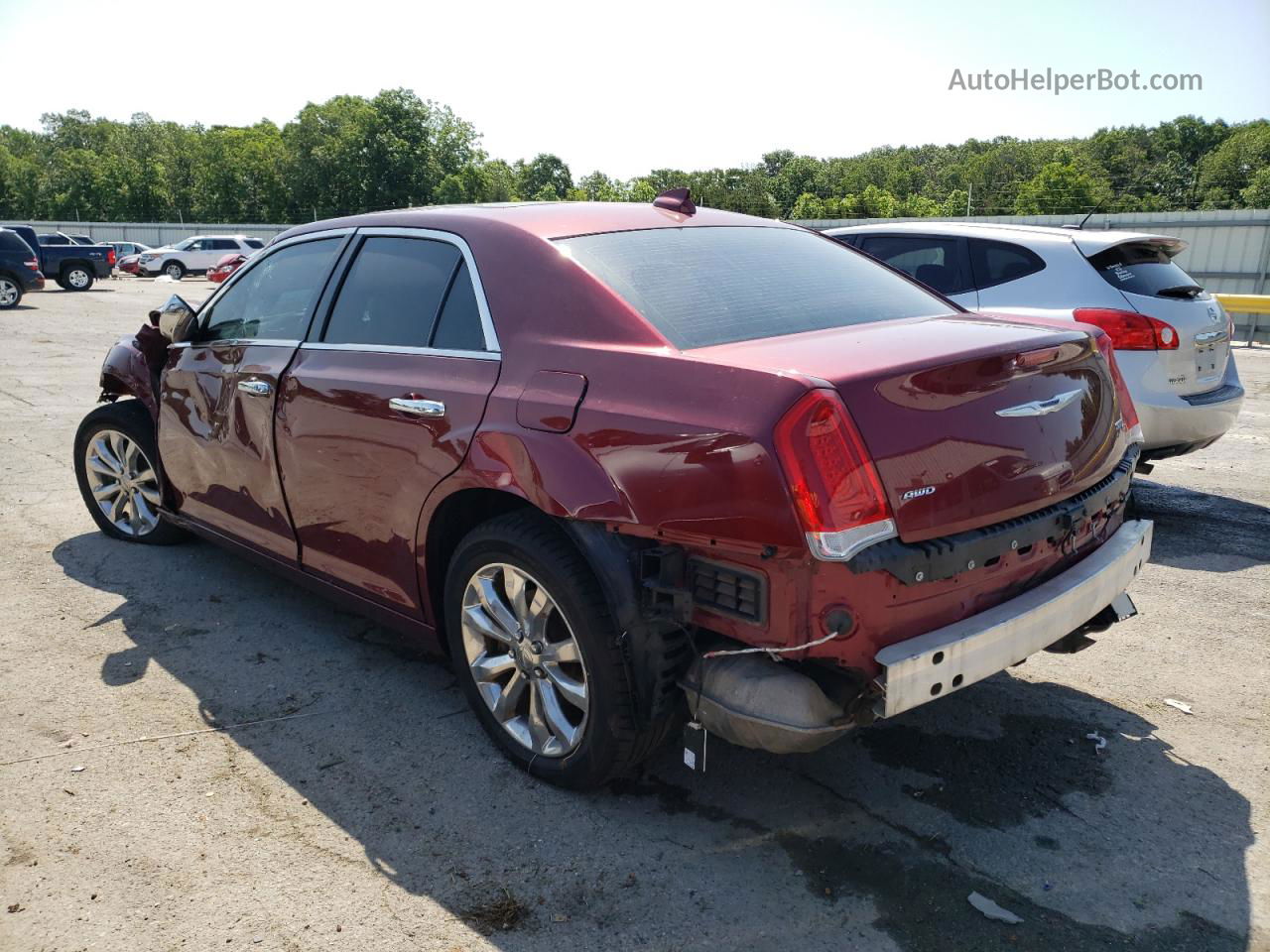 2016 Chrysler 300c  Красный vin: 2C3CCAKGXGH106423