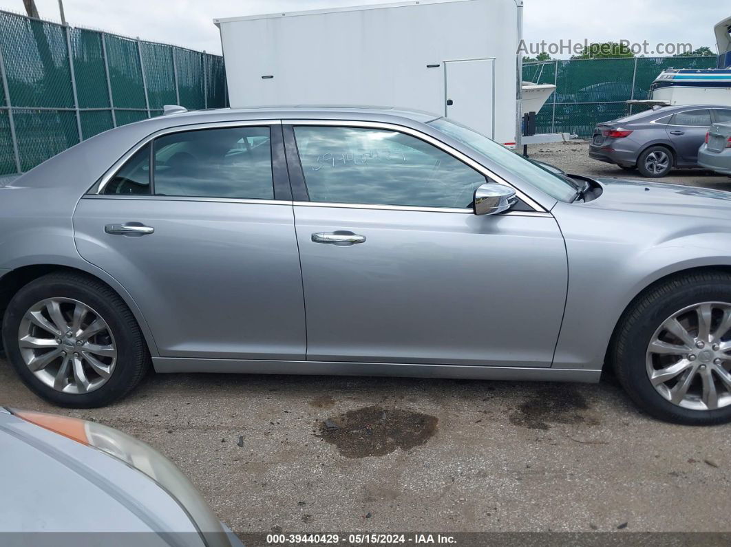 2016 Chrysler 300c Awd Silver vin: 2C3CCAKGXGH106583