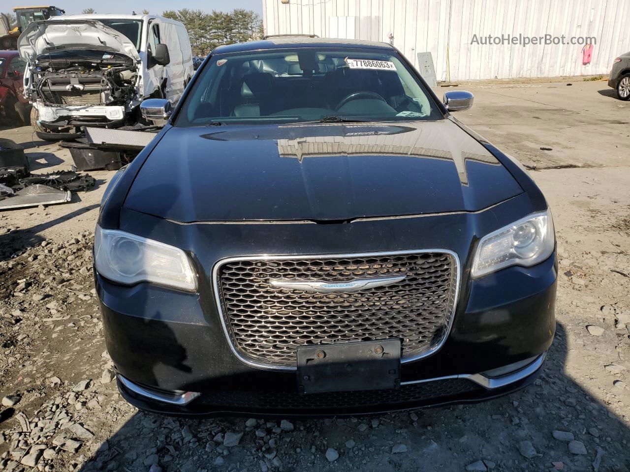 2017 Chrysler 300c  Black vin: 2C3CCAKGXHH566814