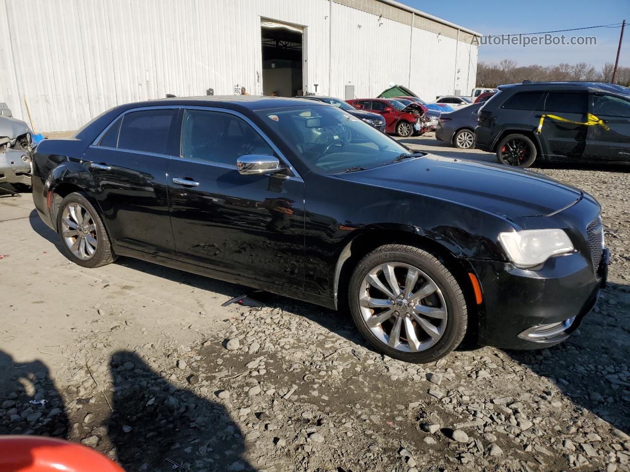 2017 Chrysler 300c  Black vin: 2C3CCAKGXHH566814