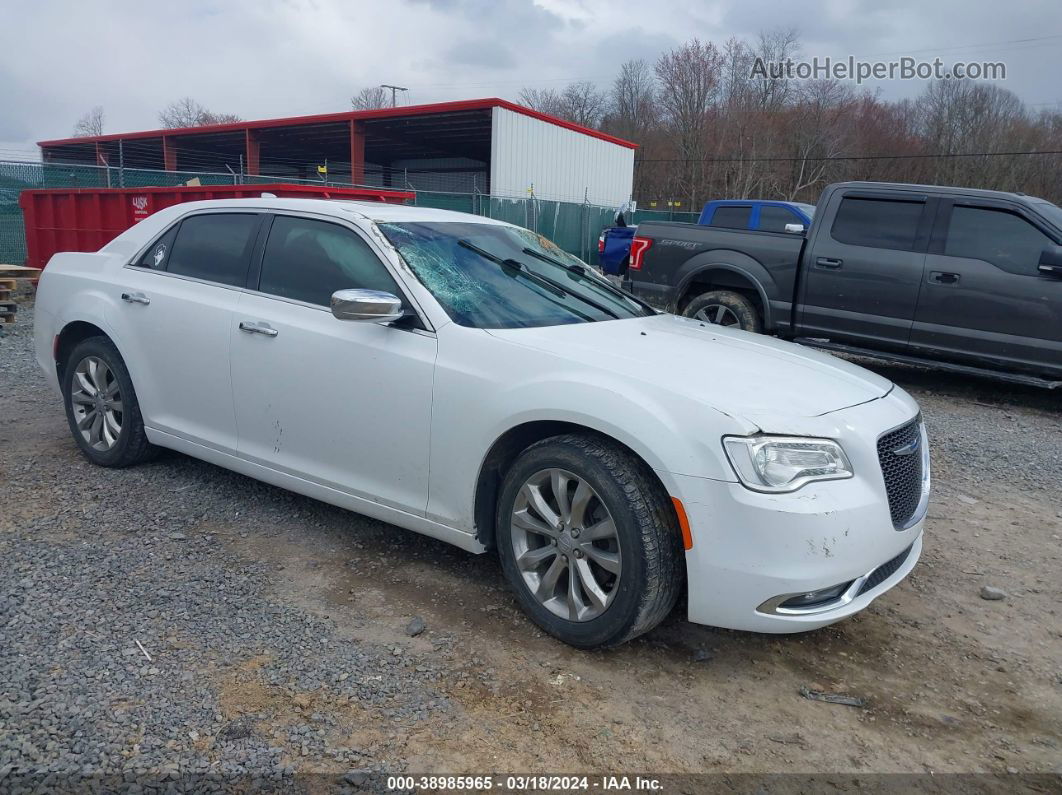 2019 Chrysler 300 Limited Awd White vin: 2C3CCAKGXKH560387