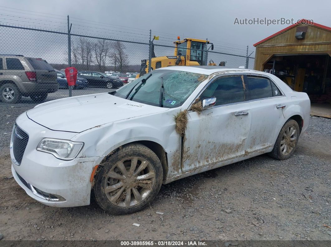 2019 Chrysler 300 Limited Awd White vin: 2C3CCAKGXKH560387