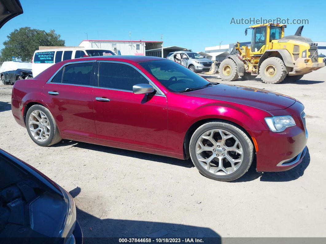 2017 Chrysler 300c   Red vin: 2C3CCAPG5HH612655