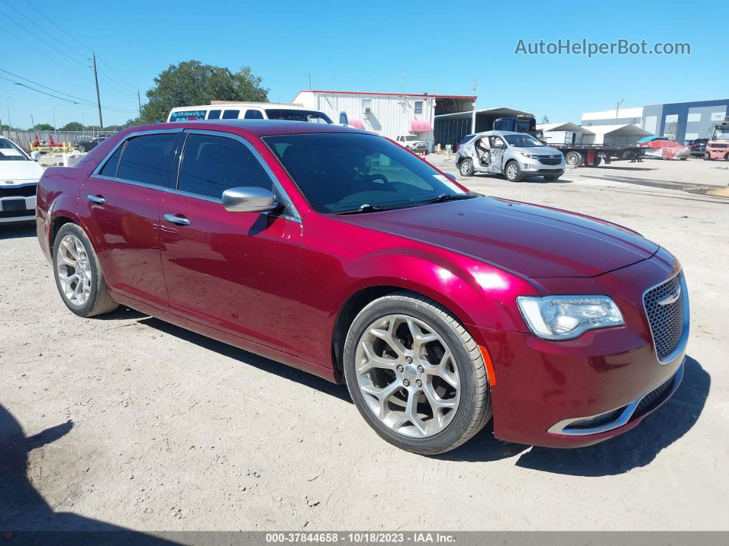 2017 Chrysler 300c   Red vin: 2C3CCAPG5HH612655